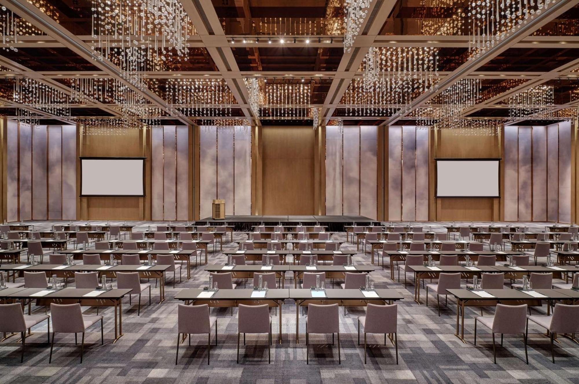 Conrad Shenzhen, The First Art Museum Hotel In Greater Bay Area With The Stunning Bay And Sunset View In The Hotel Terrace Ngoại thất bức ảnh