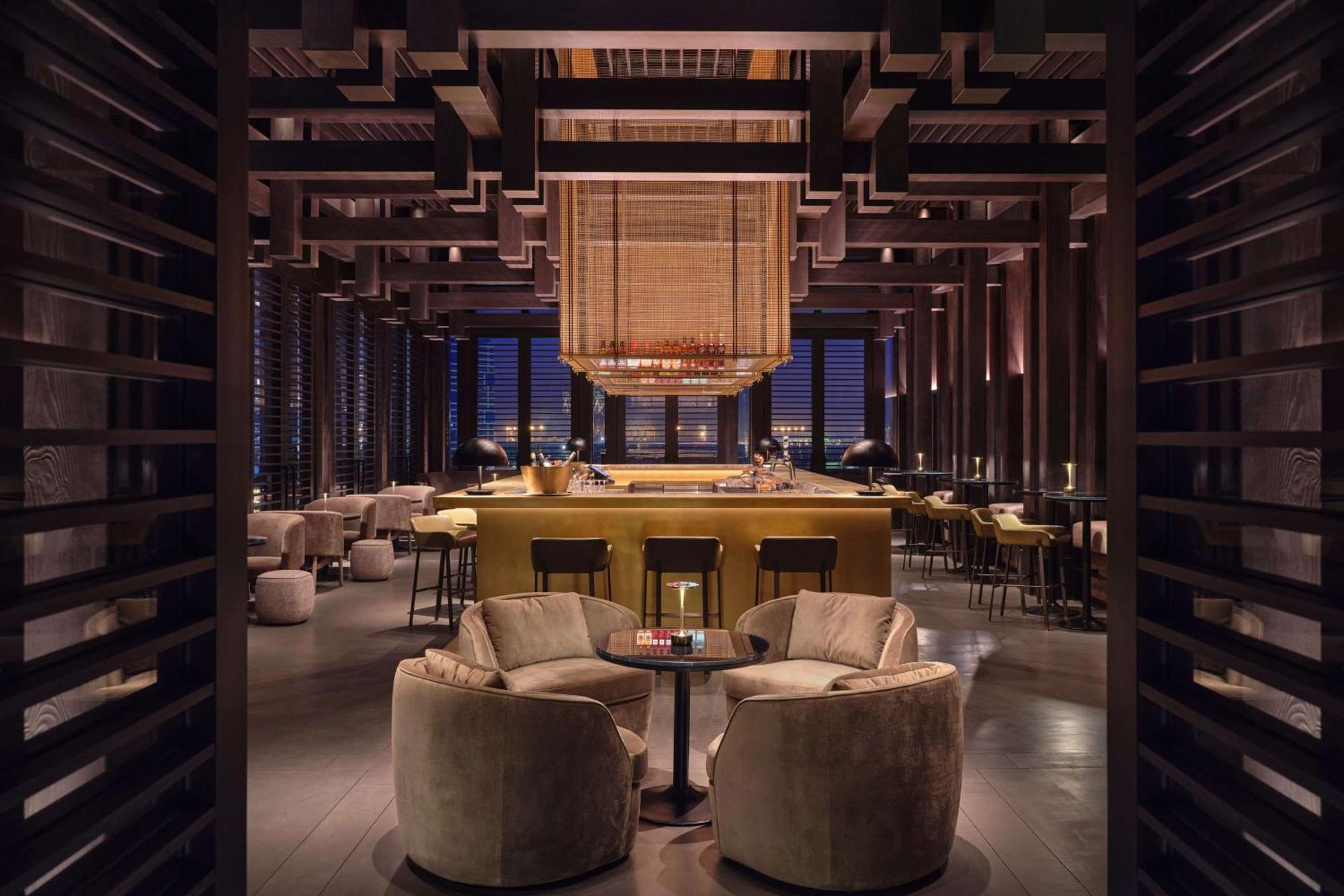 Conrad Shenzhen, The First Art Museum Hotel In Greater Bay Area With The Stunning Bay And Sunset View In The Hotel Terrace Ngoại thất bức ảnh