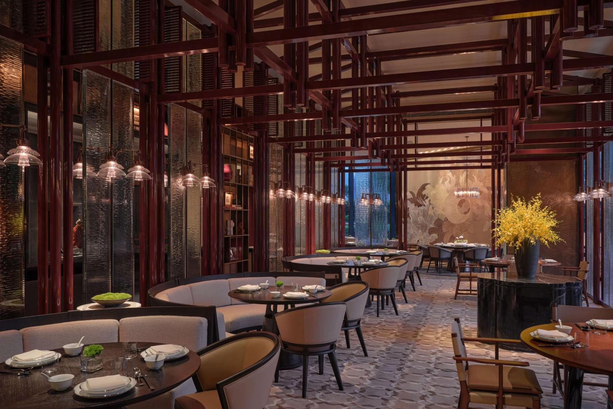 Conrad Shenzhen, The First Art Museum Hotel In Greater Bay Area With The Stunning Bay And Sunset View In The Hotel Terrace Ngoại thất bức ảnh